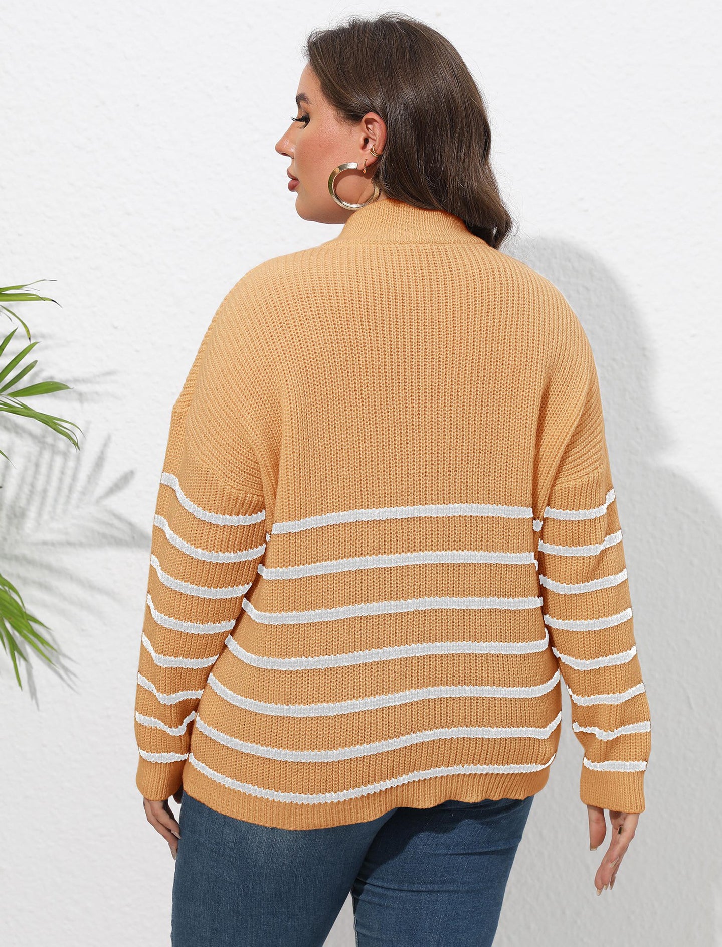 Women Striped Pullover Sweaters