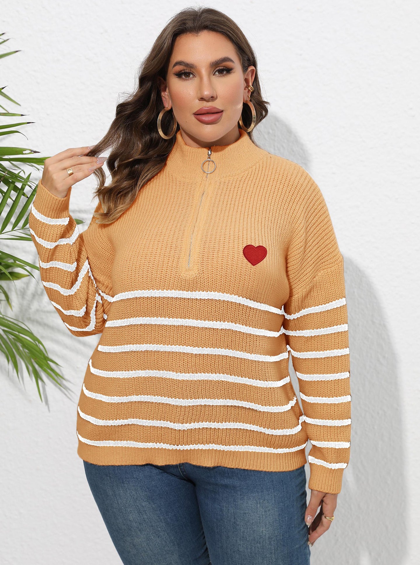 Women Striped Pullover Sweaters