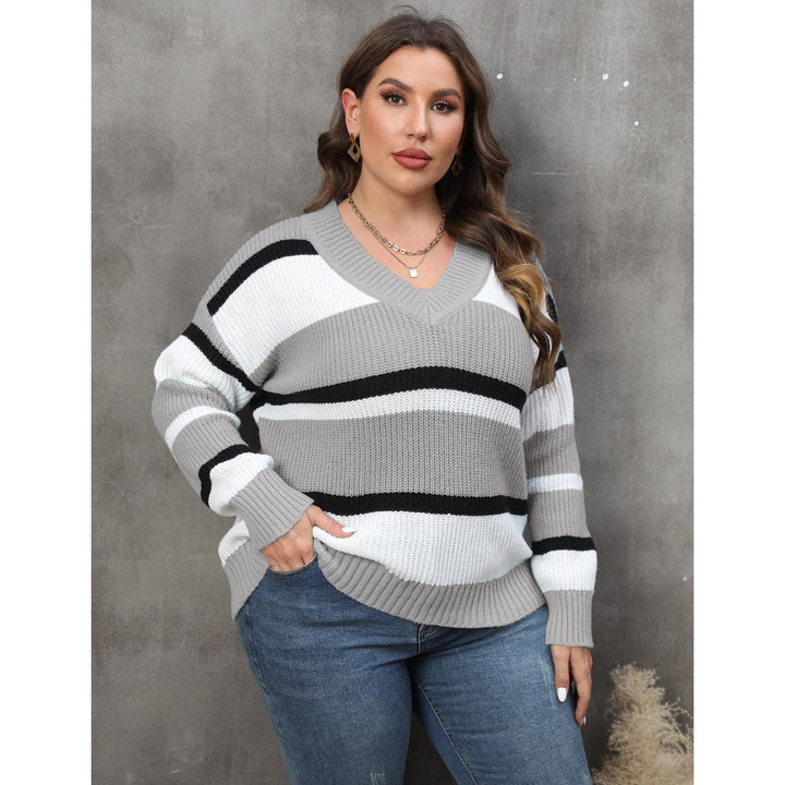 Women Colourblocked Pullover