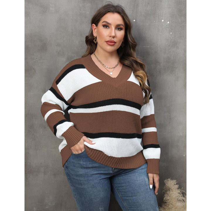 Women Colourblocked Pullover