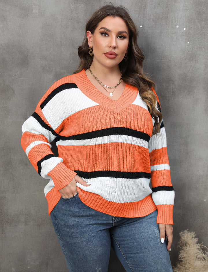Women Colourblocked Pullover