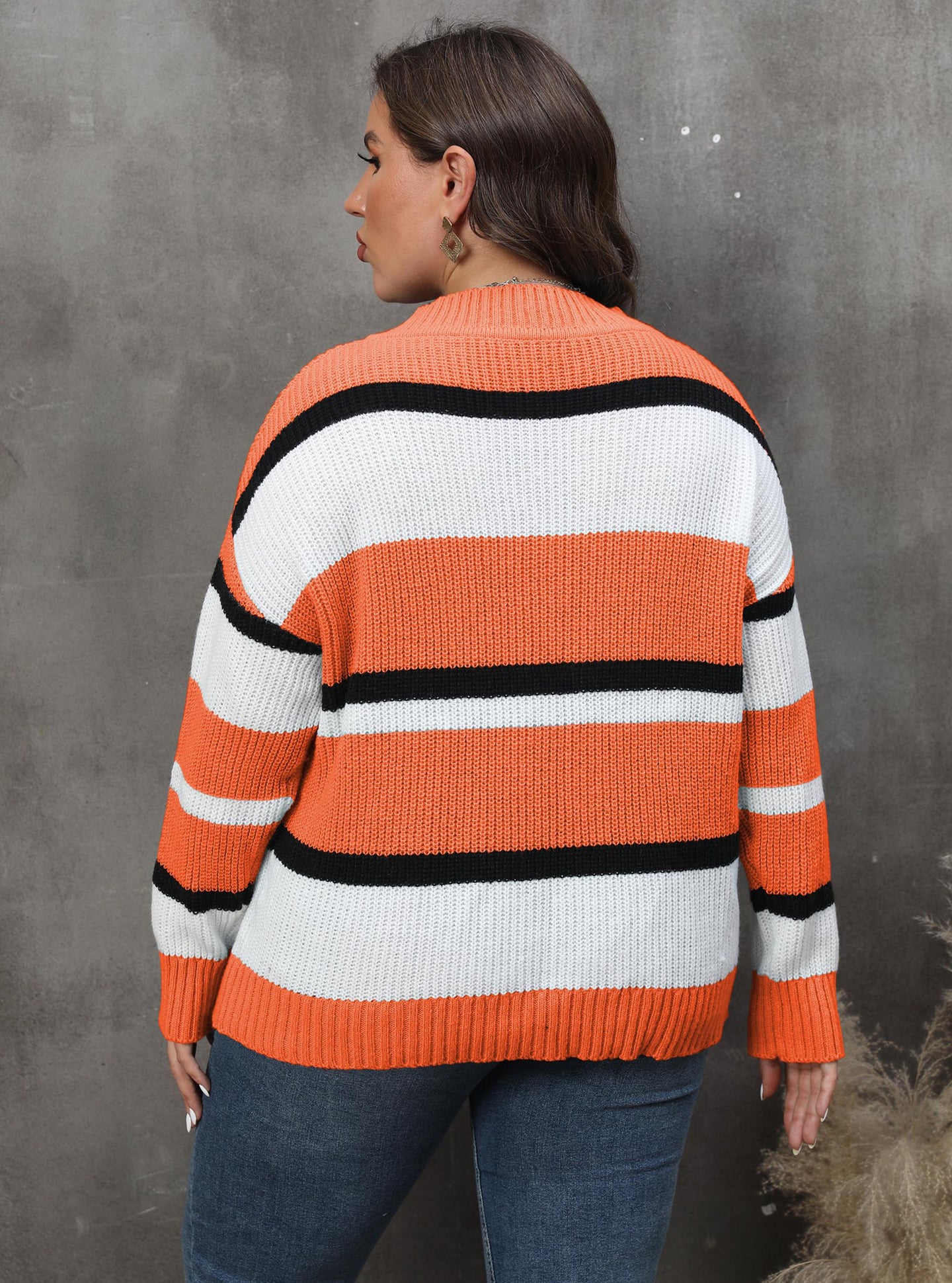 Women Colourblocked Pullover