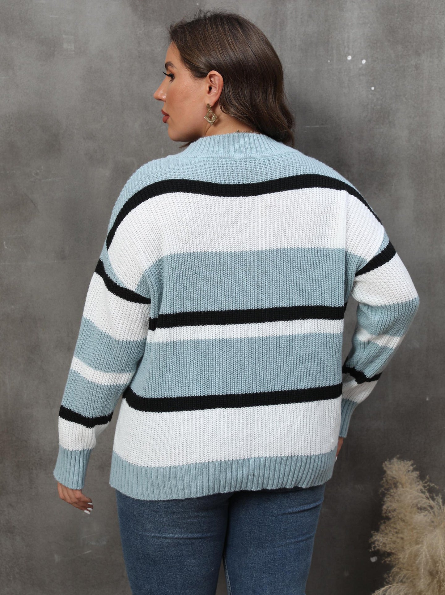 Women Colourblocked Pullover