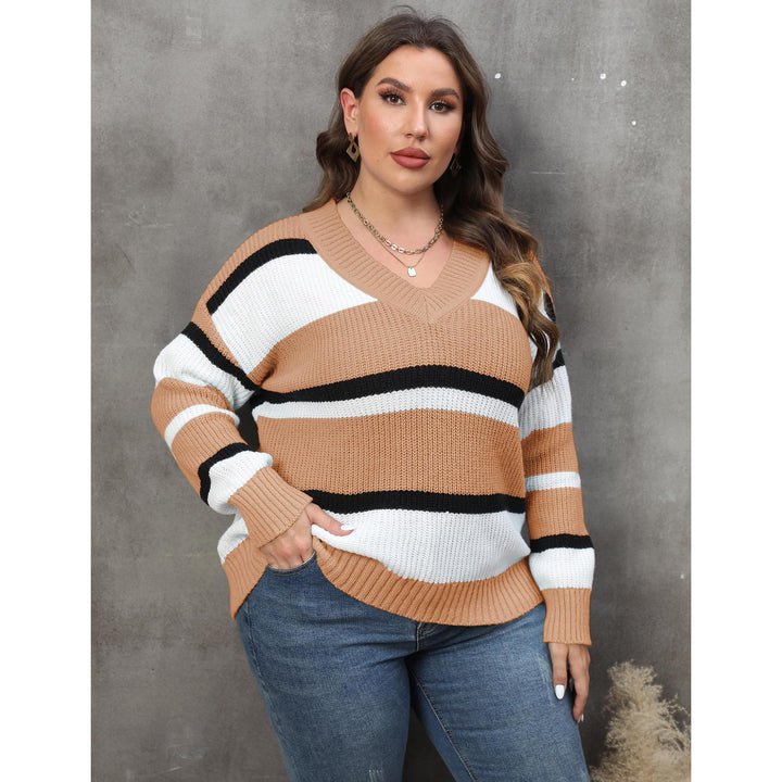 Women Colourblocked Pullover