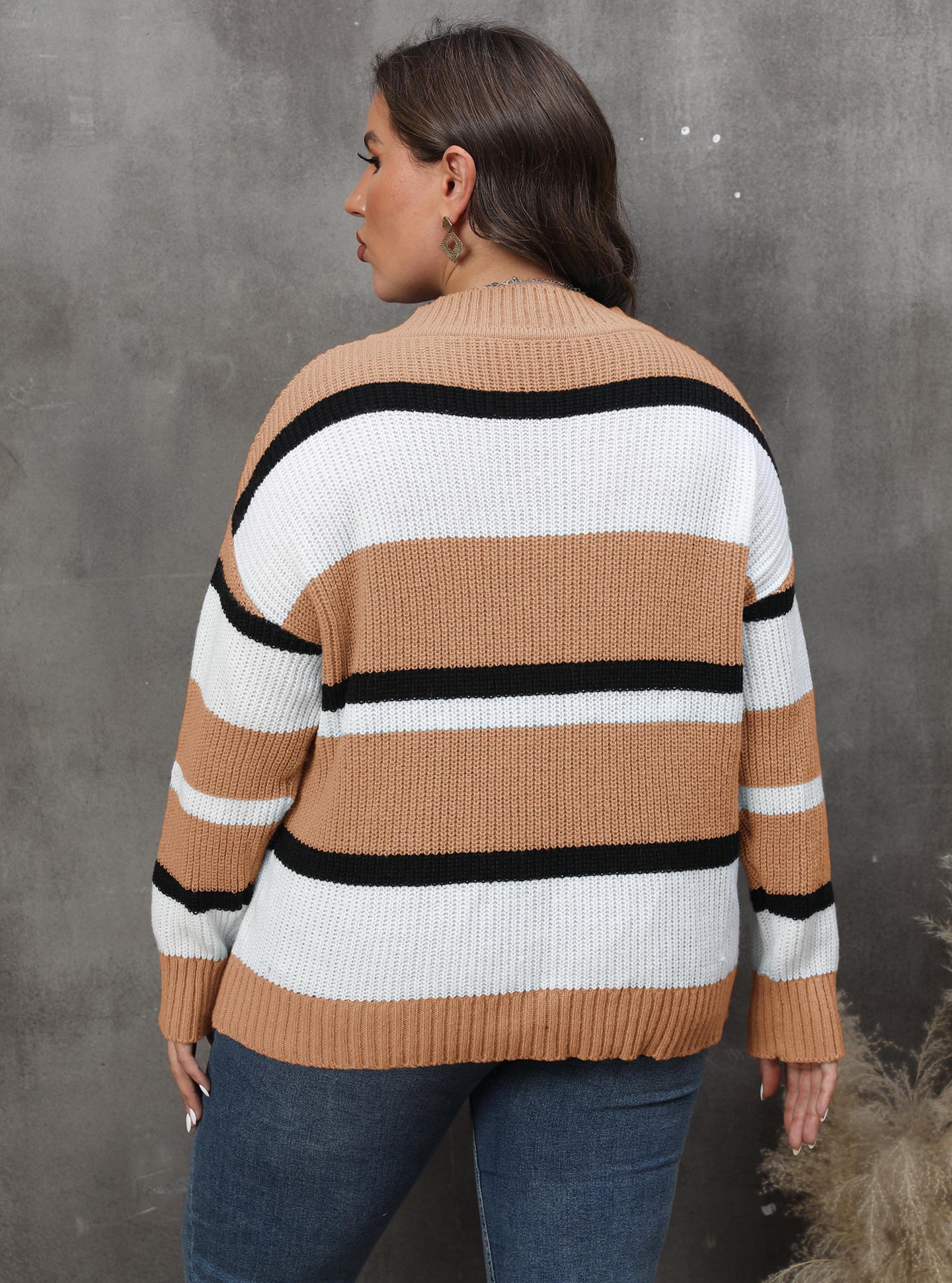 Women Colourblocked Pullover