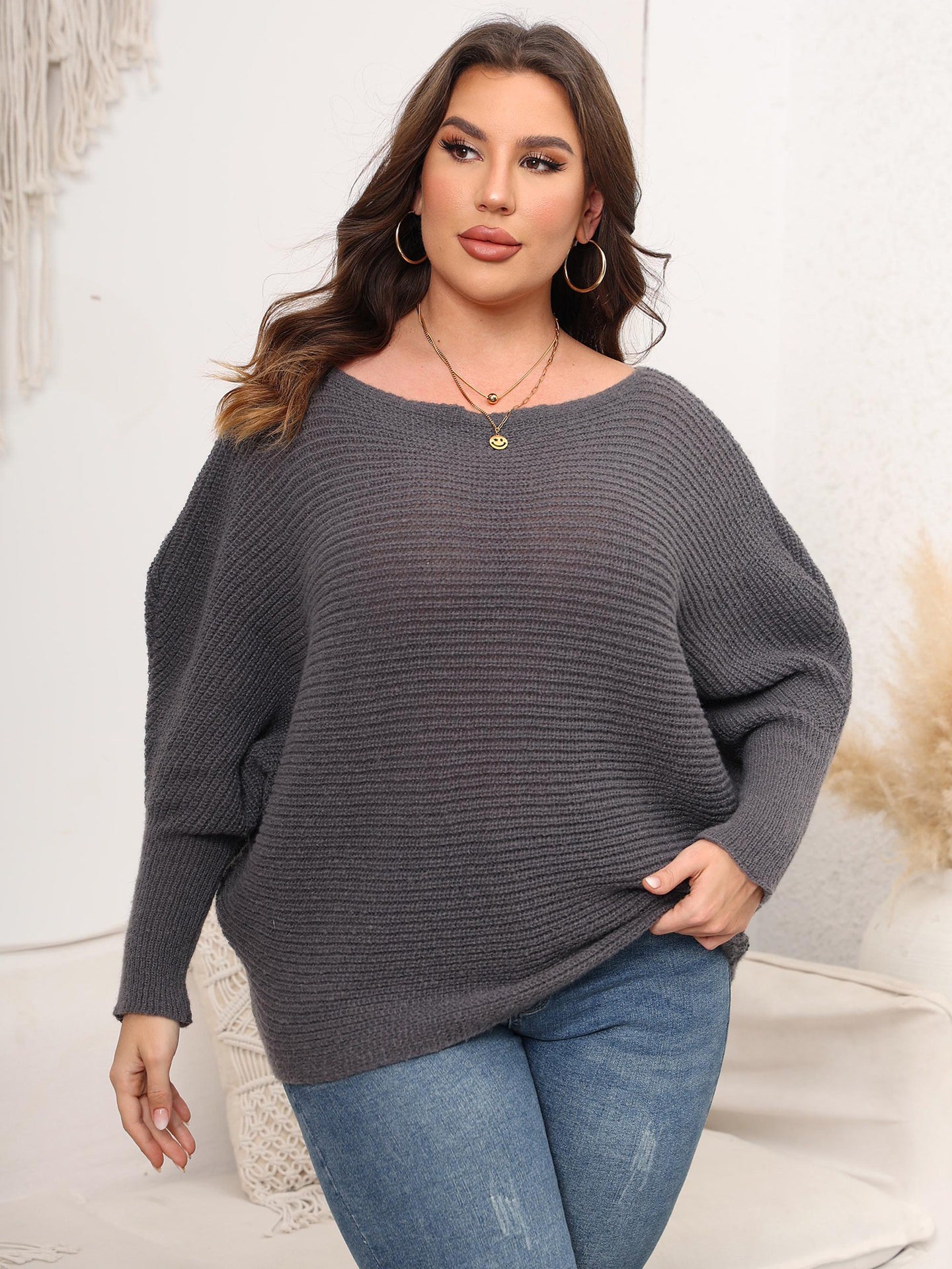 Women Cable Knit Pullover