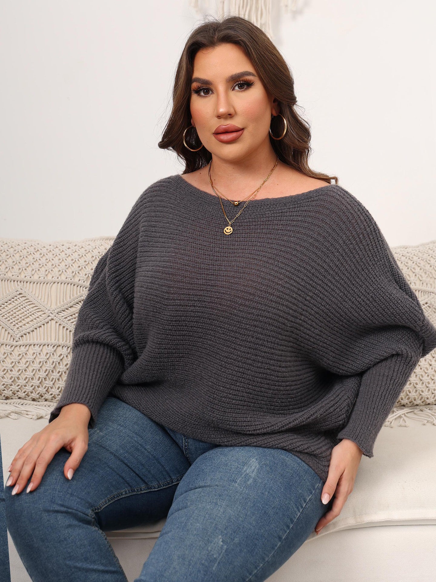 Women Cable Knit Pullover