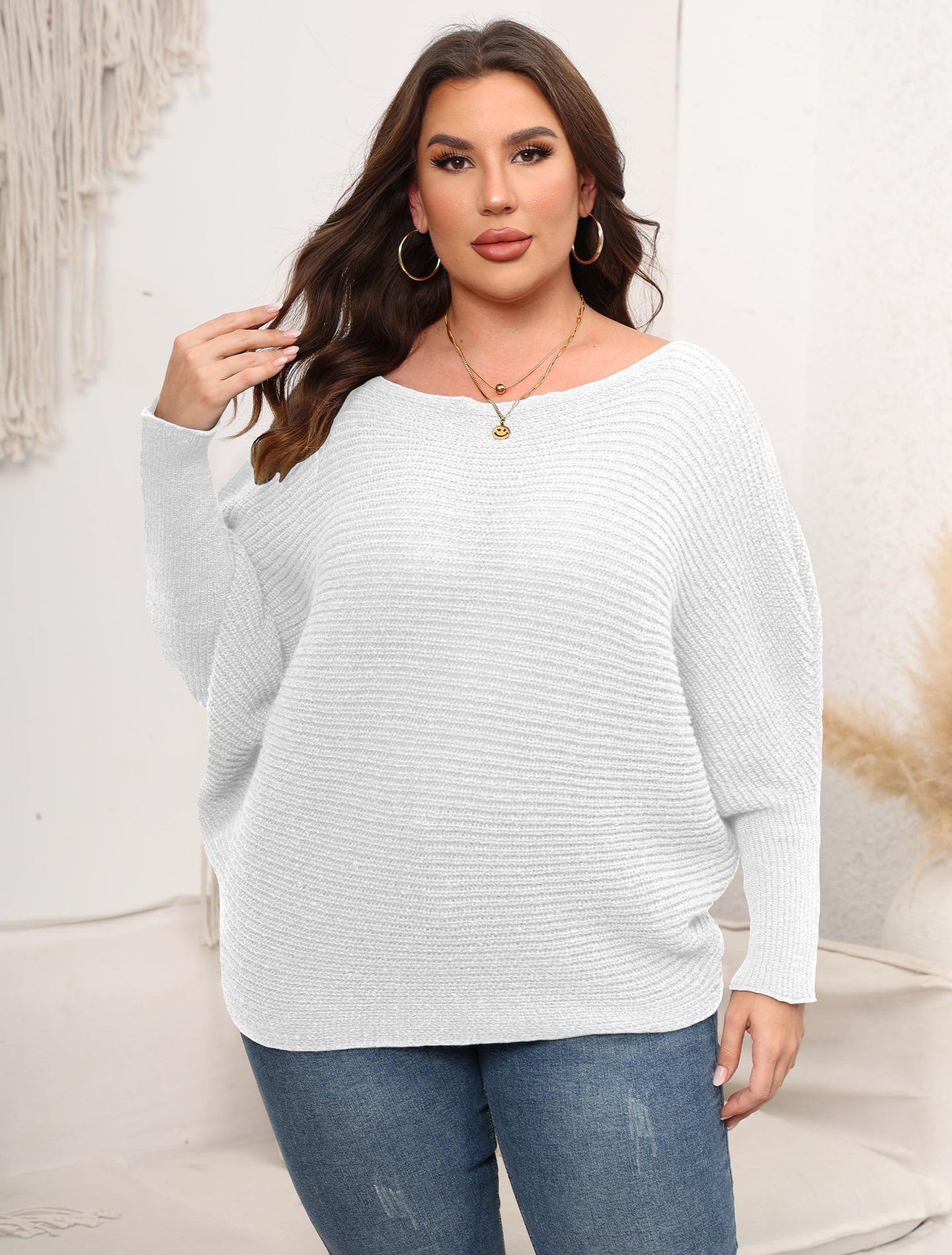 Women Cable Knit Pullover
