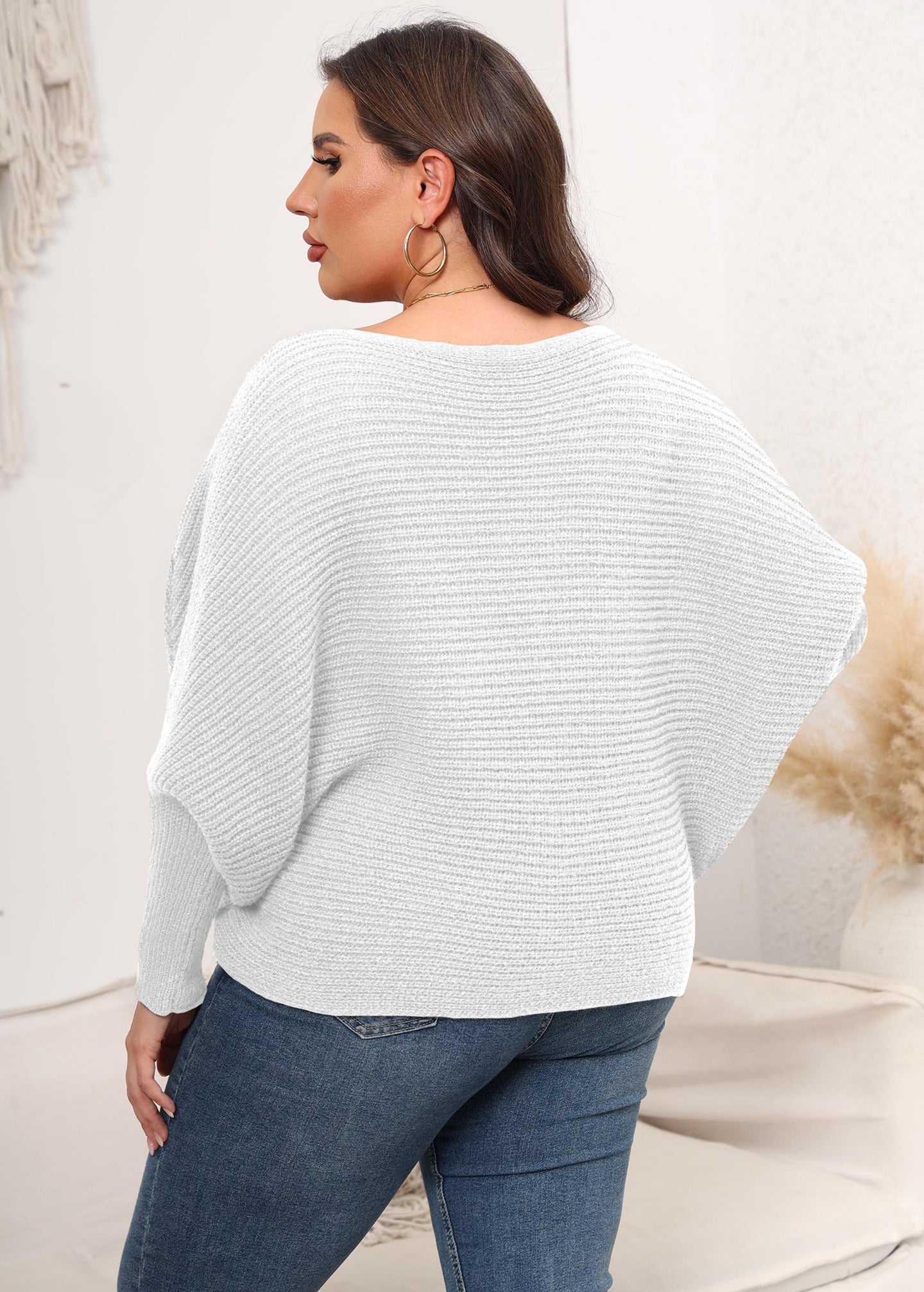 Women Cable Knit Pullover