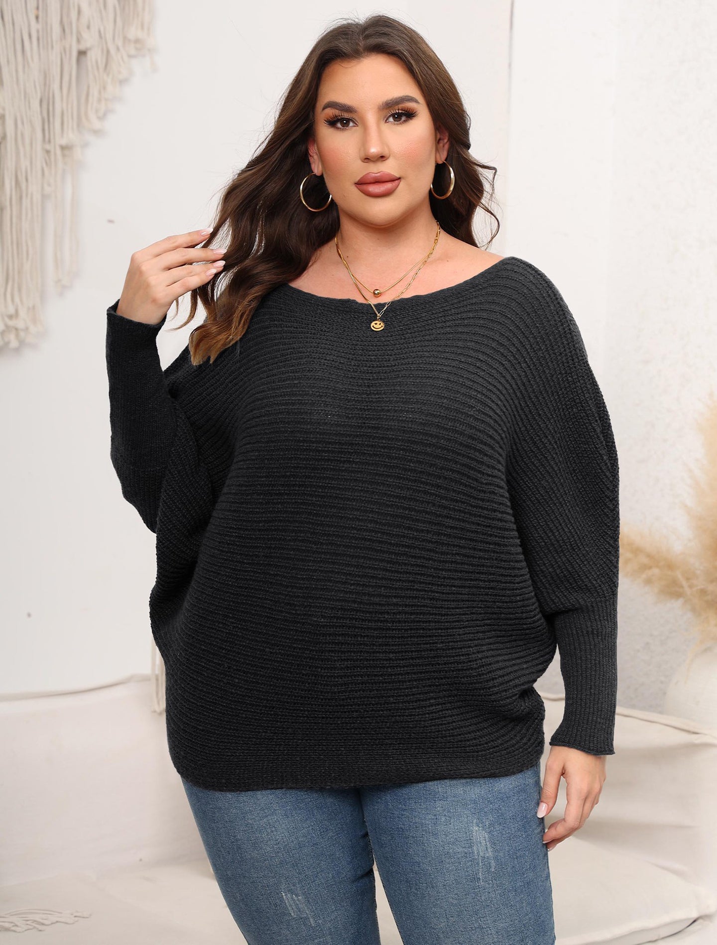 Women Cable Knit Pullover