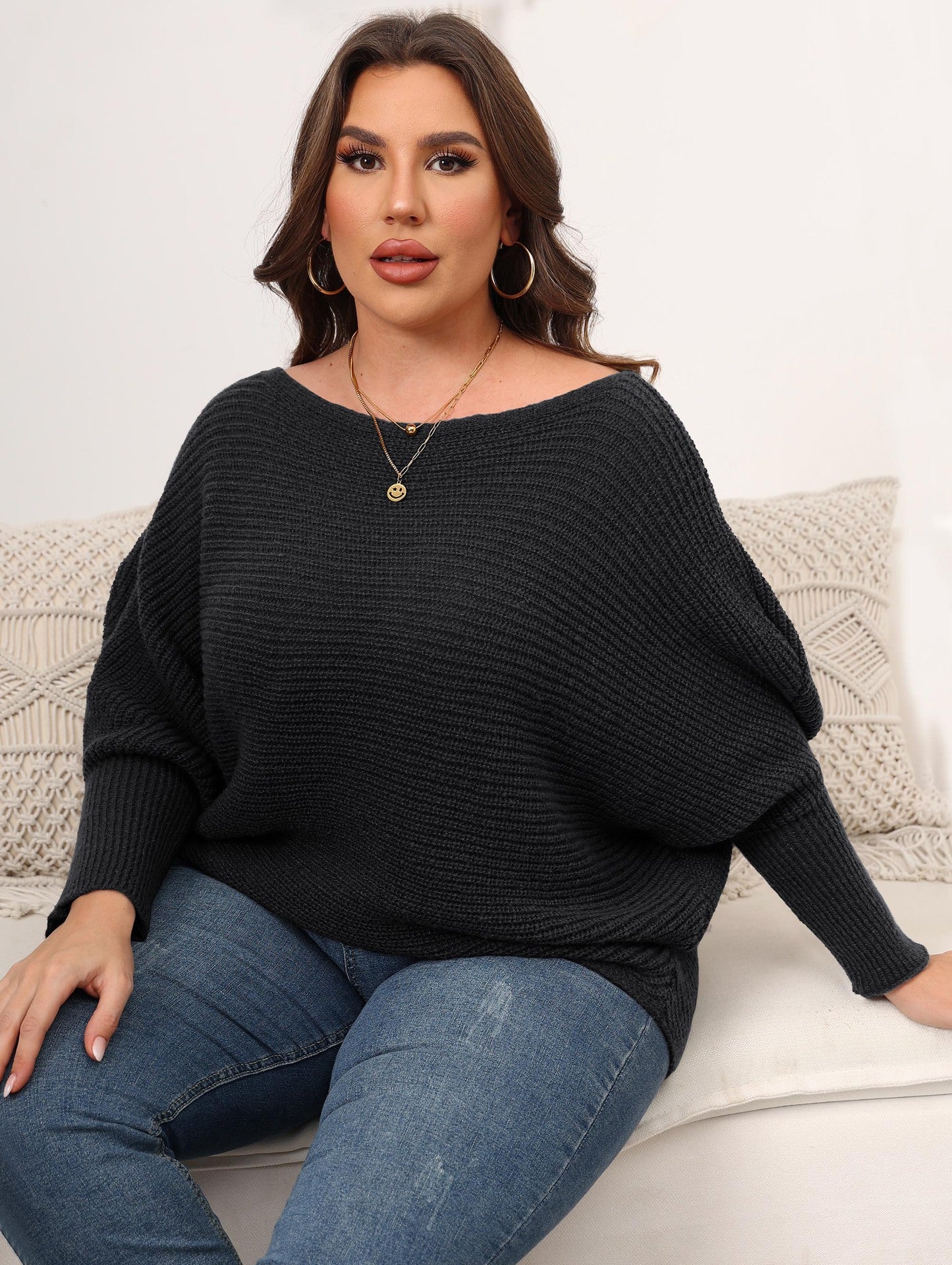 Women Cable Knit Pullover
