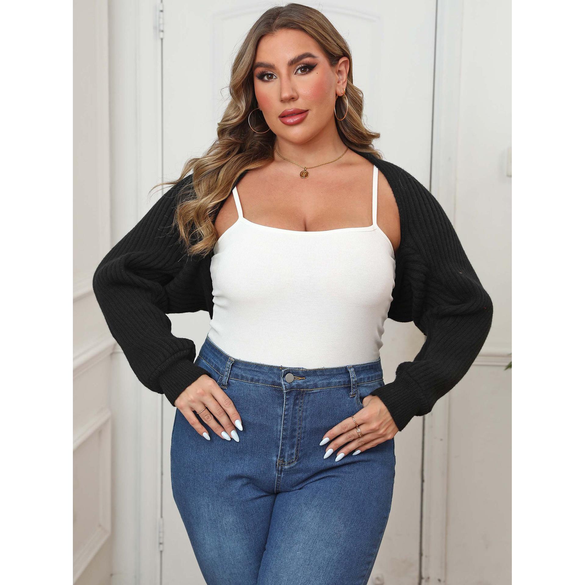 Women Crop Shrug