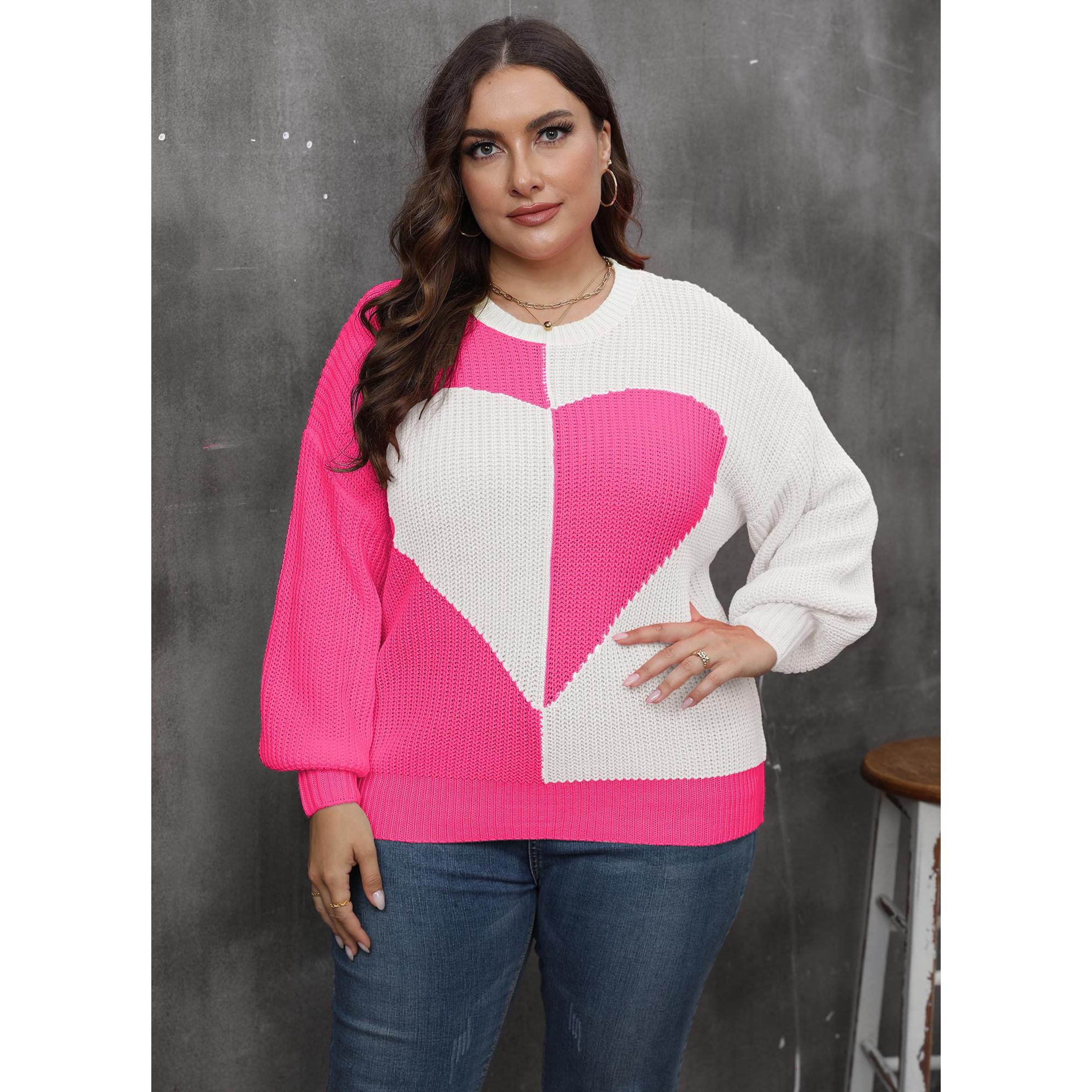 Women Cable Knit Colourblocked Pullover