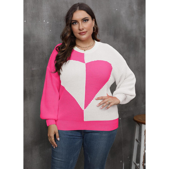 Women Cable Knit Colourblocked Pullover