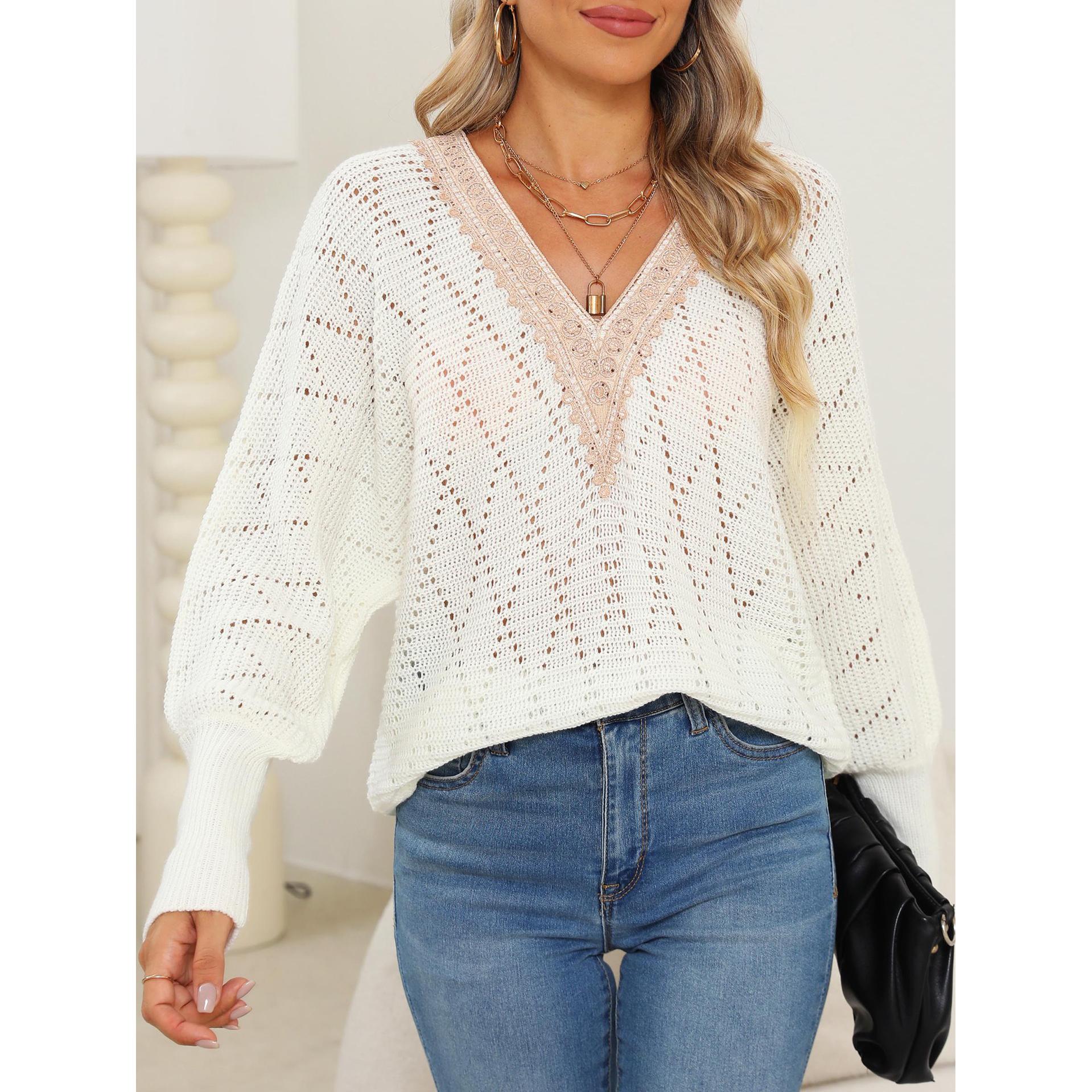 Women Cable Knit Pullover Sweaters