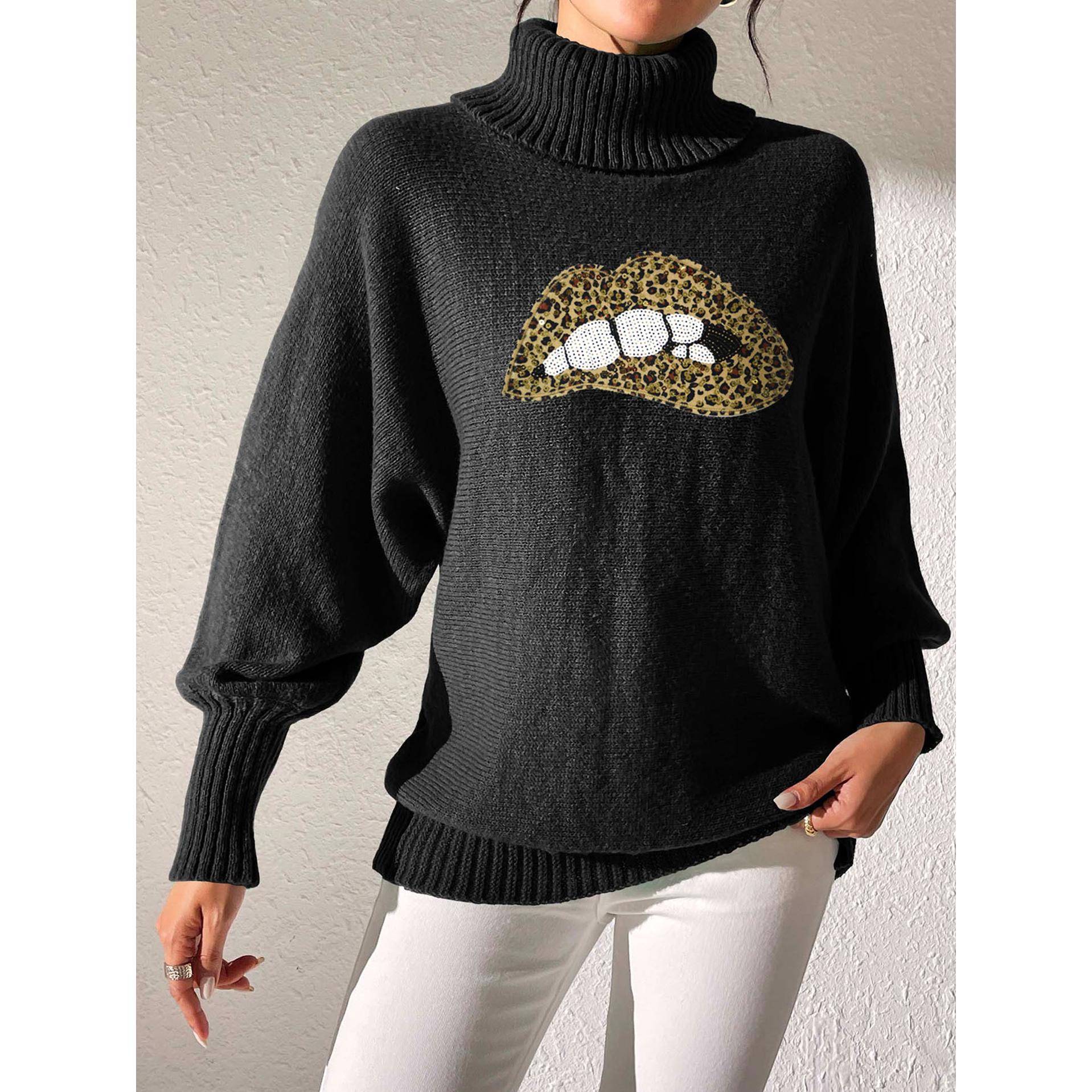 Women Turtle Neck Pullover