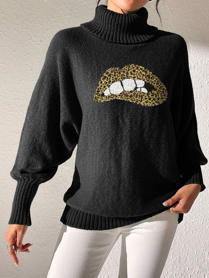 Women Turtle Neck Pullover