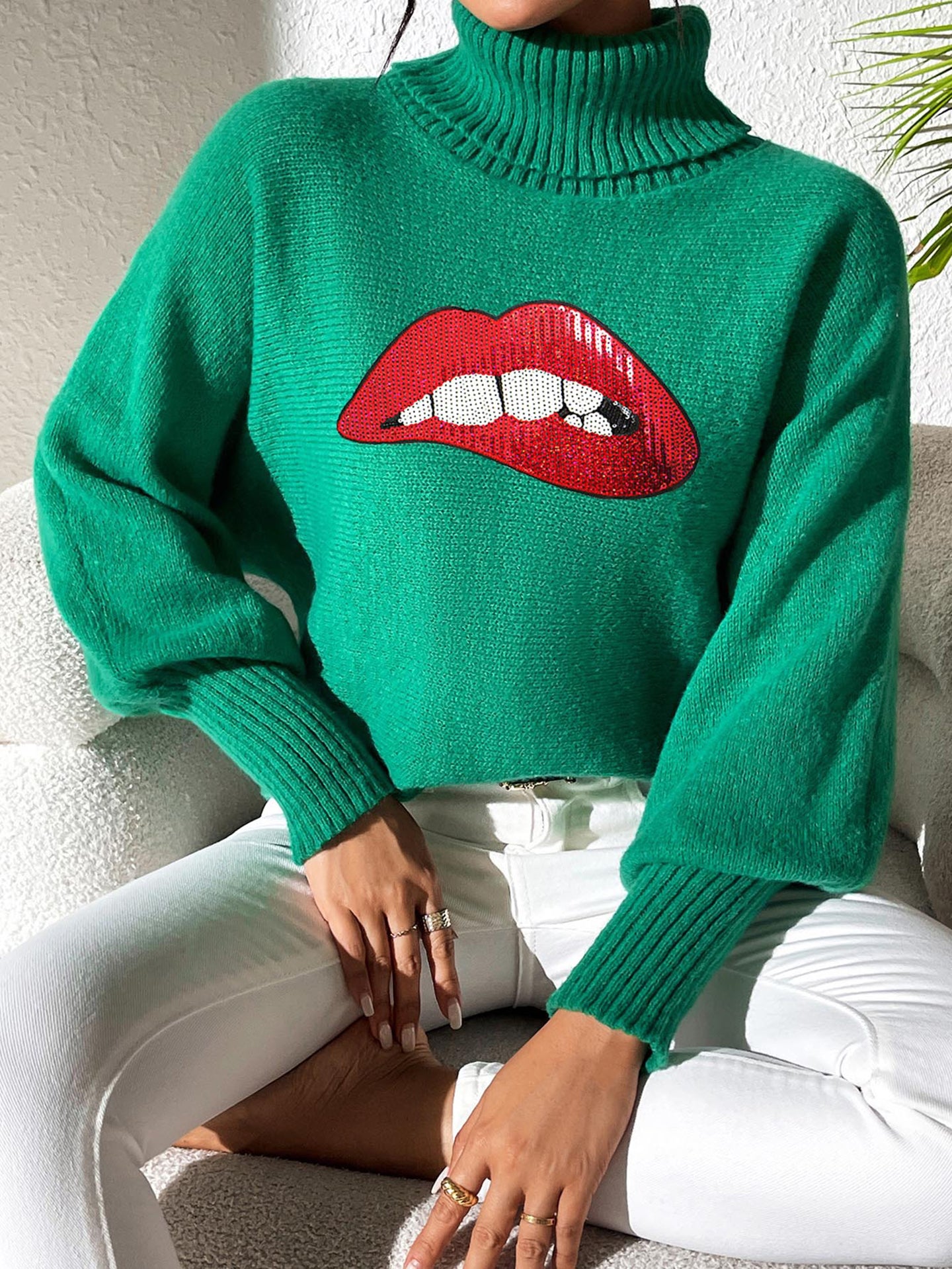 Women Printed Pullover