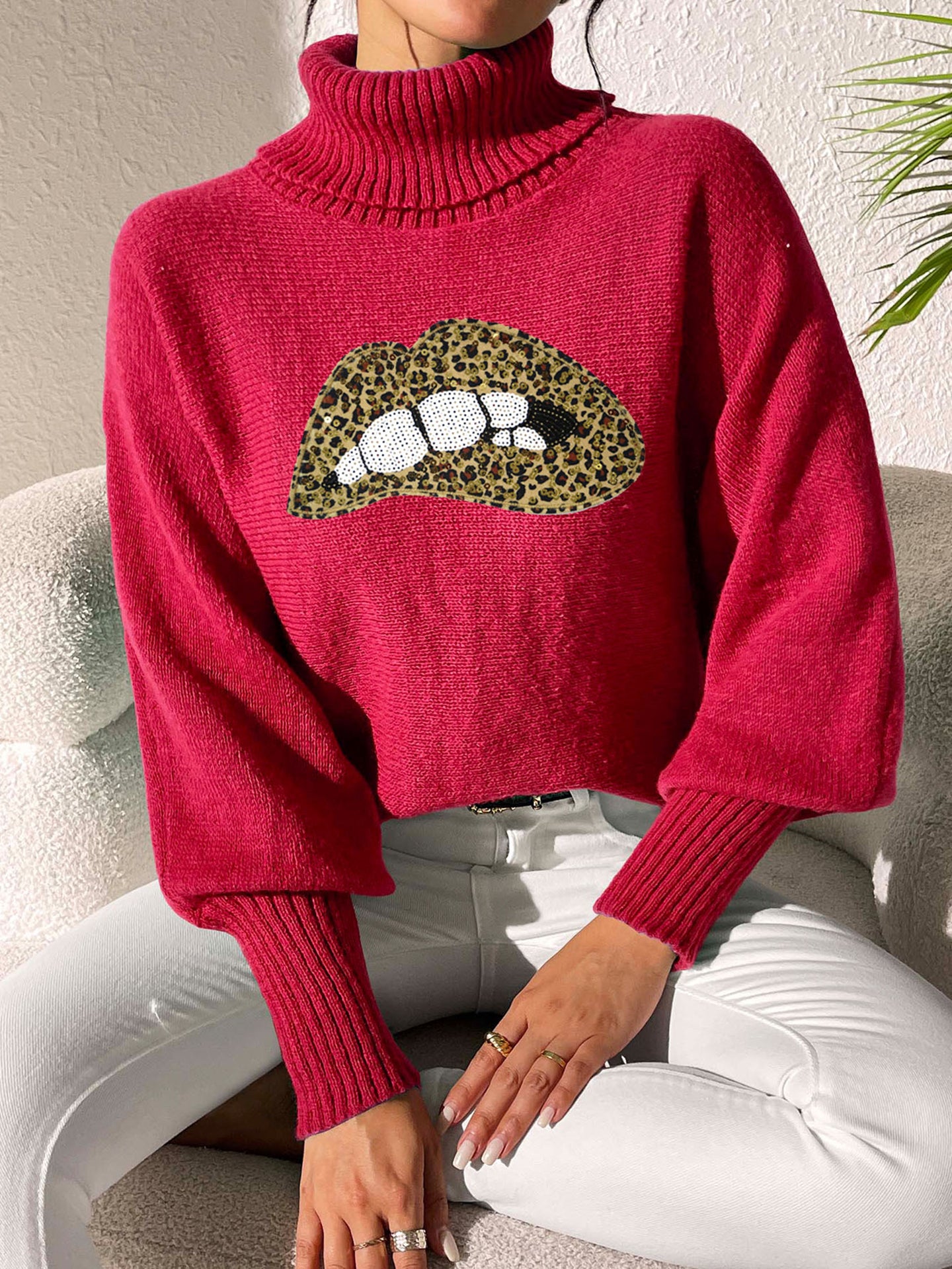 Women Geometric Printed Pullover