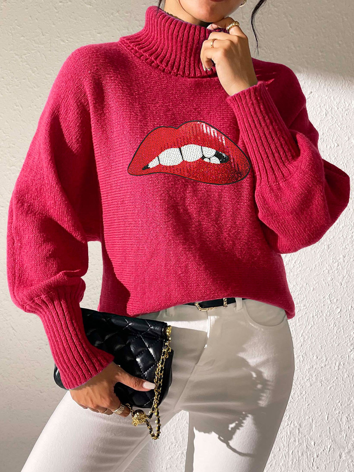 Women Ribbed Pullover