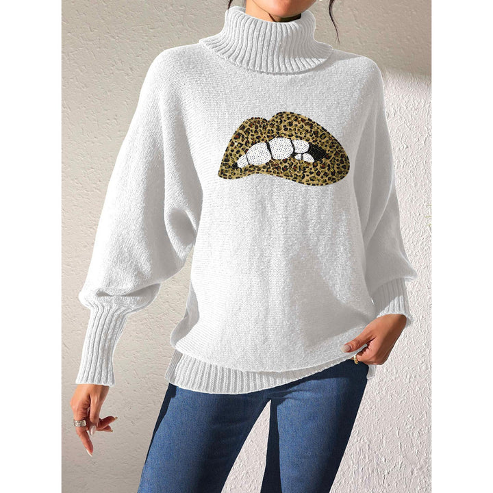 Women Printed Pullover Sweater