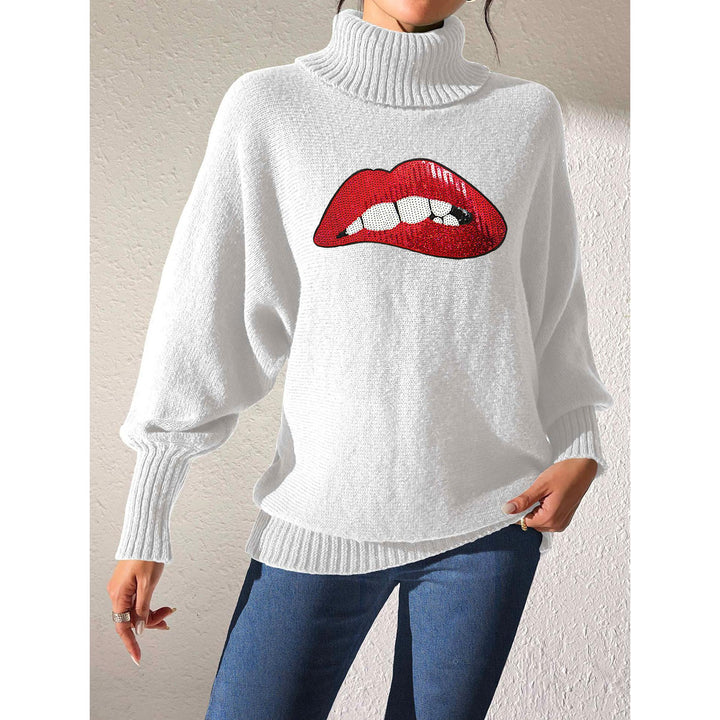 Women Printed Pullover Sweater