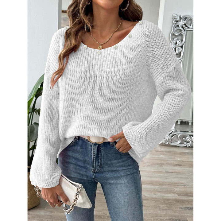 Women Ribbed Pullover