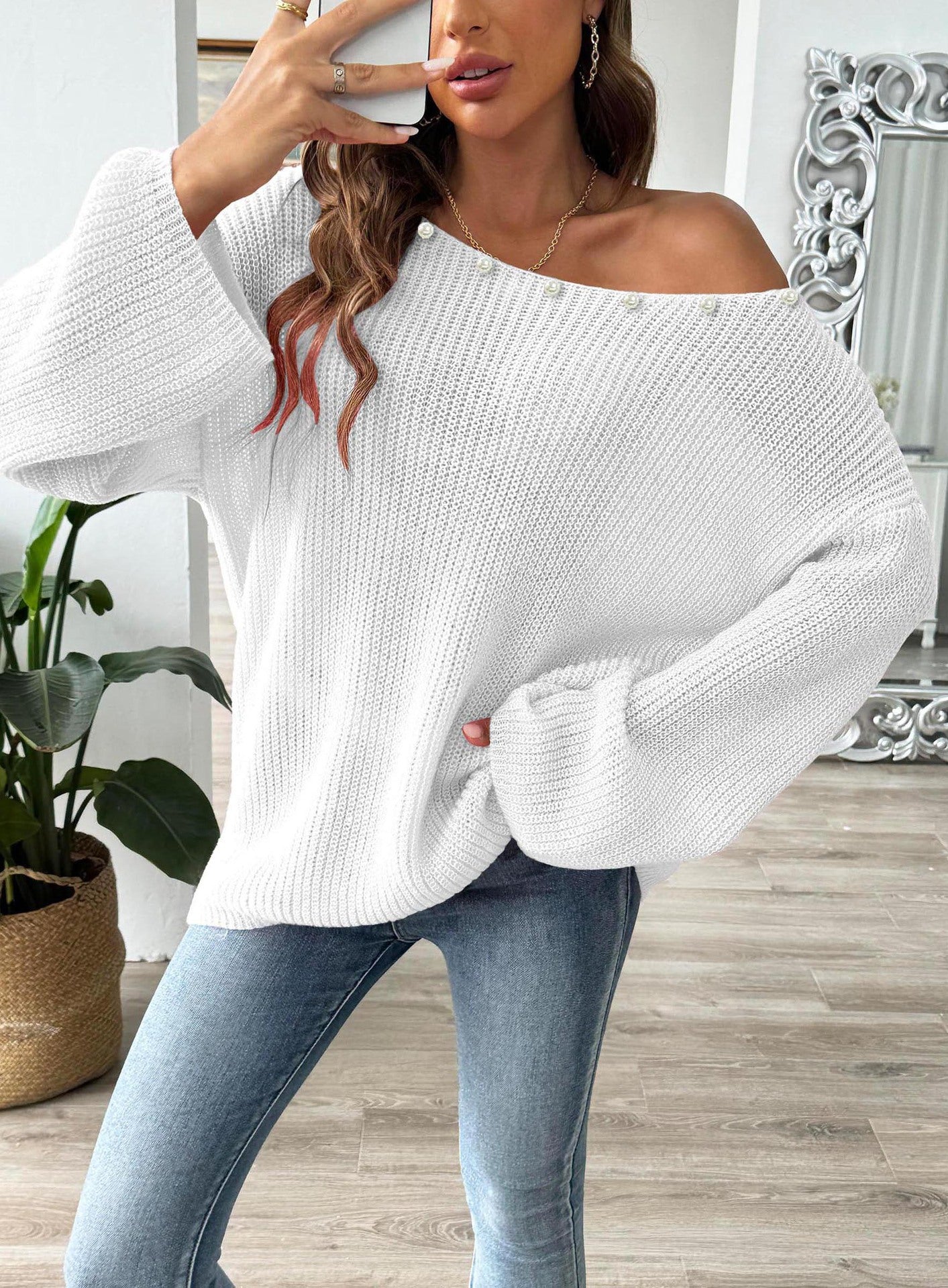 Women Ribbed Pullover