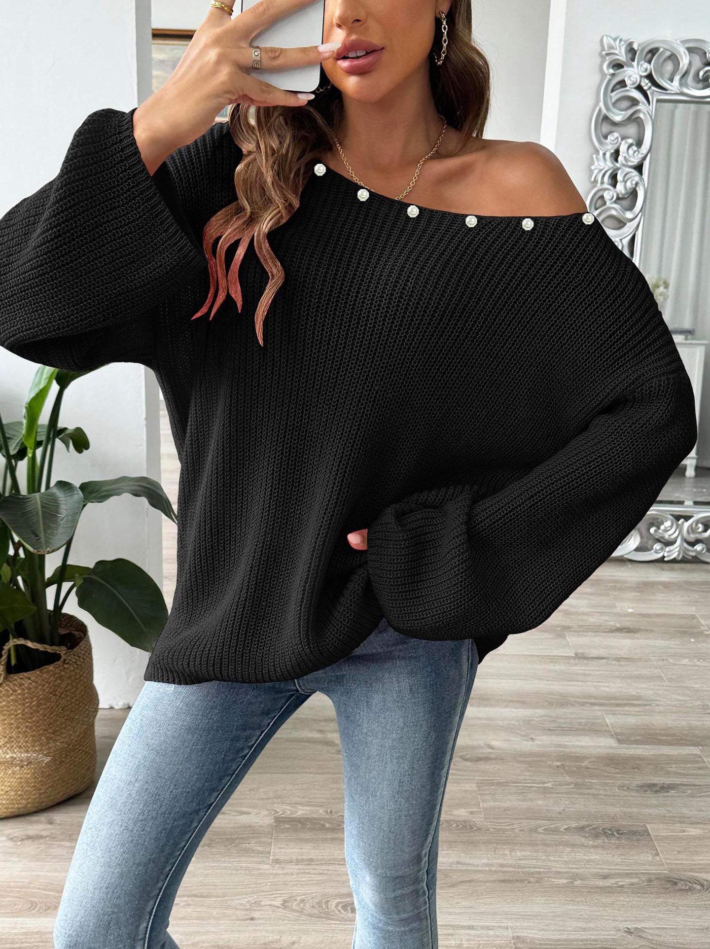 Women Ribbed Pullover