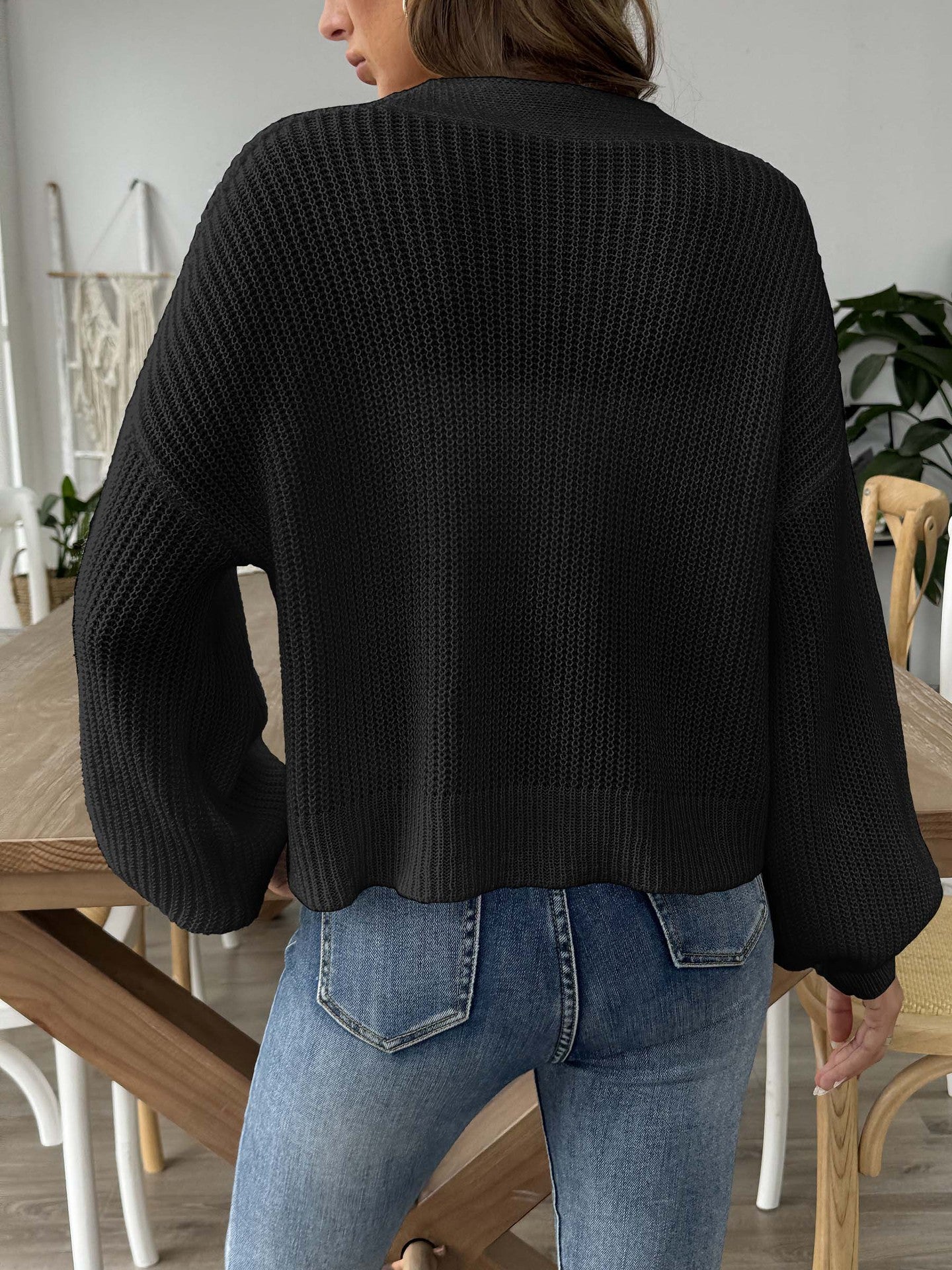 Women Cable Knit Sweater