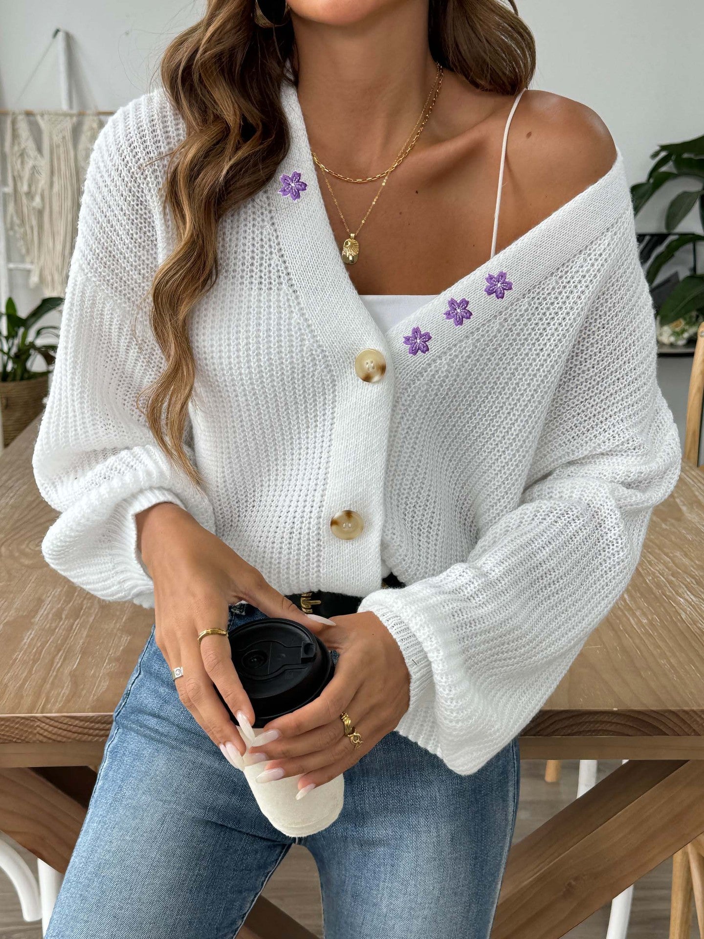 Women Front Open Sweaters