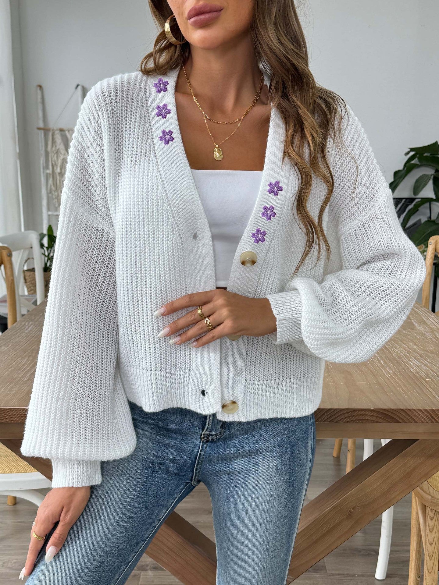 Women Front Open Sweaters