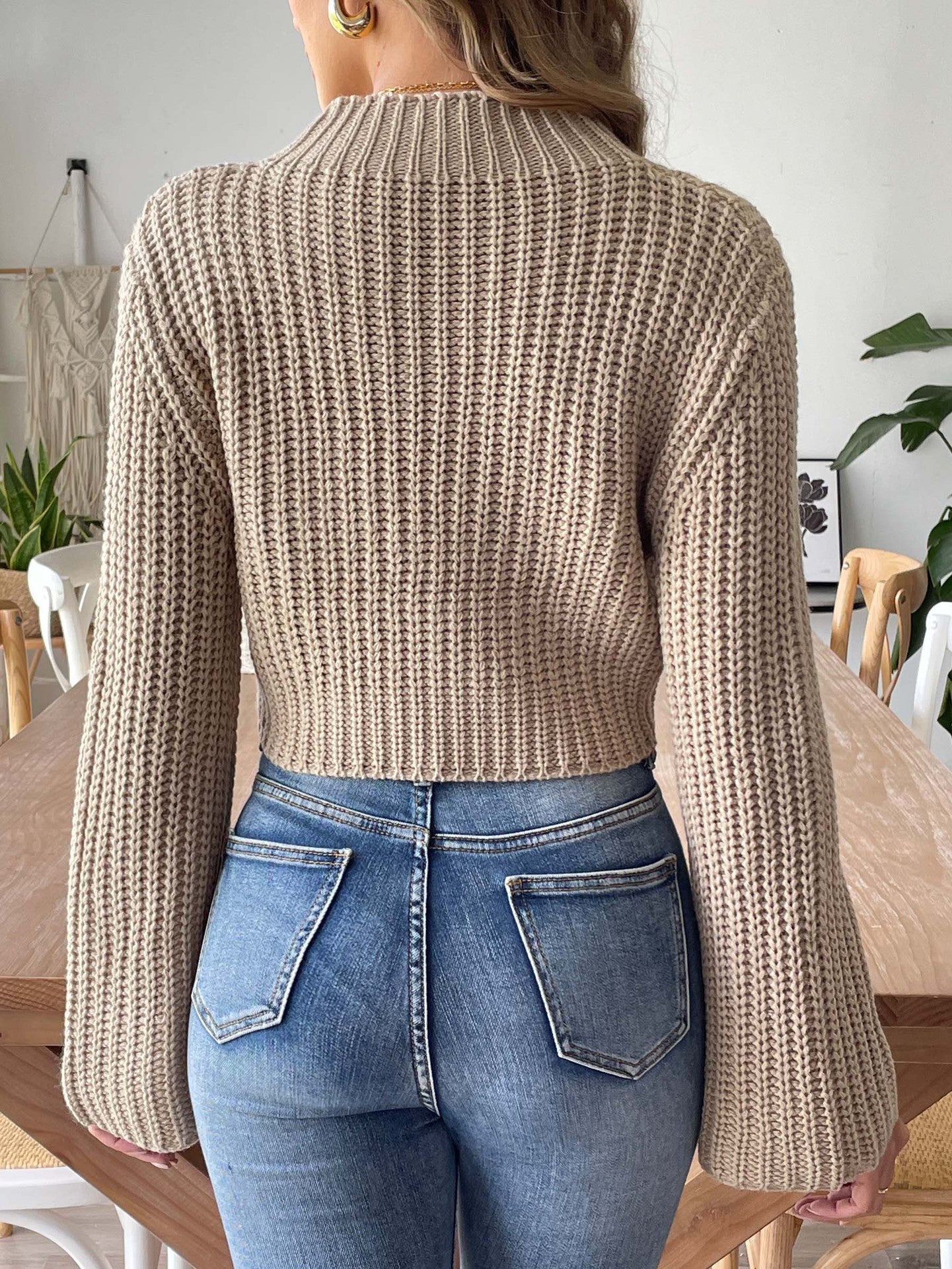 Women Ribbed Pullover