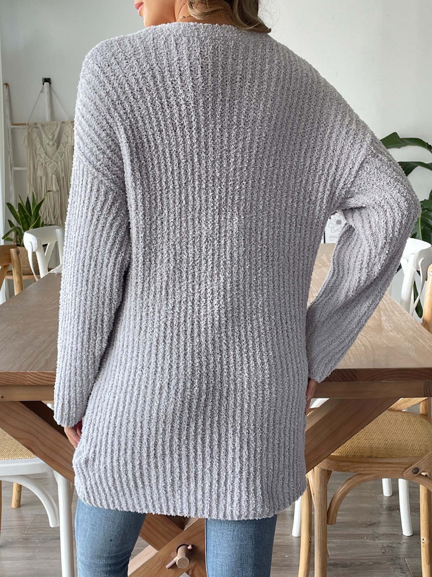 Longline Open Front Shrug