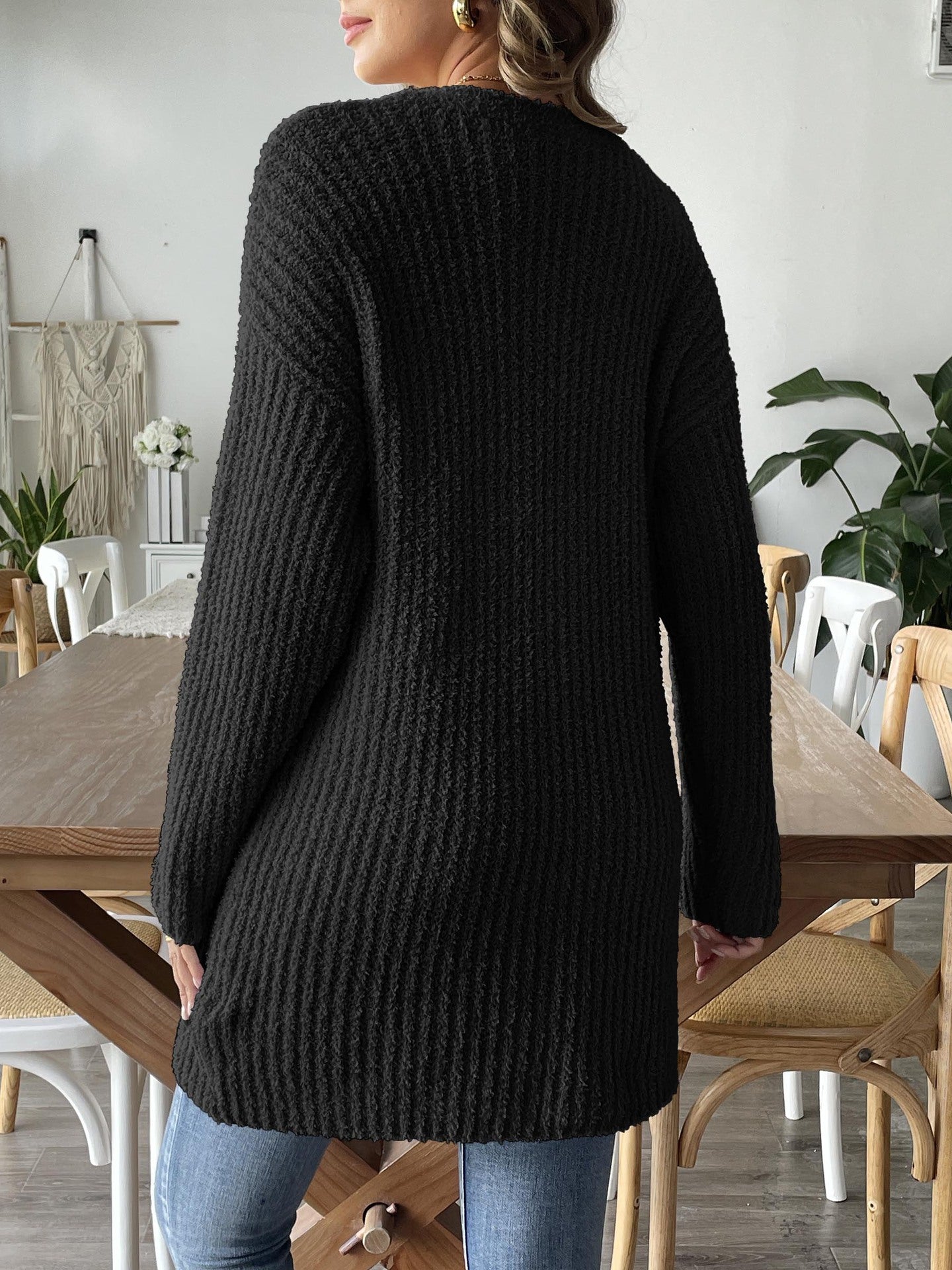 Longline Open Front Shrug