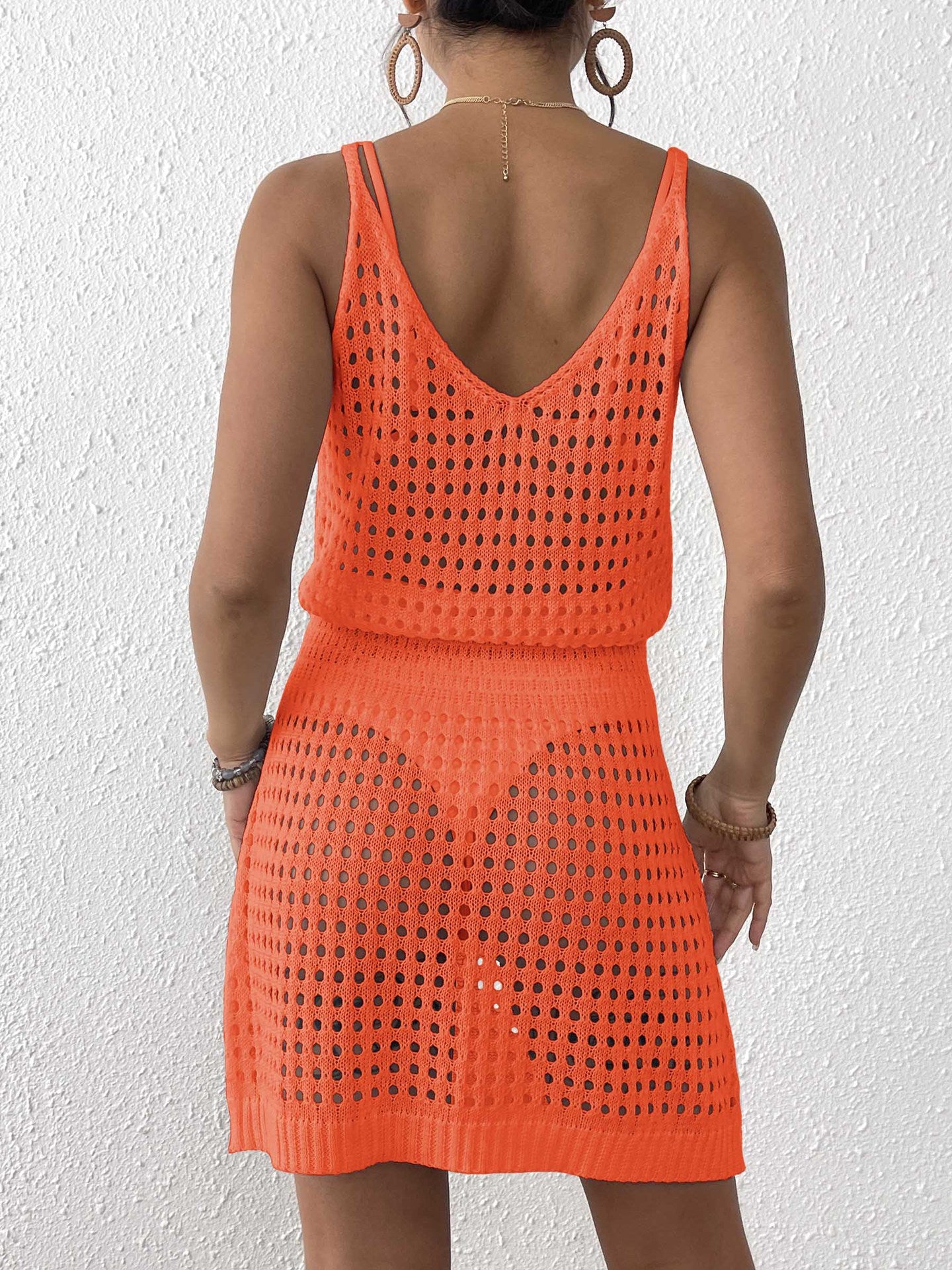 Crepe Fit & Flare Dress