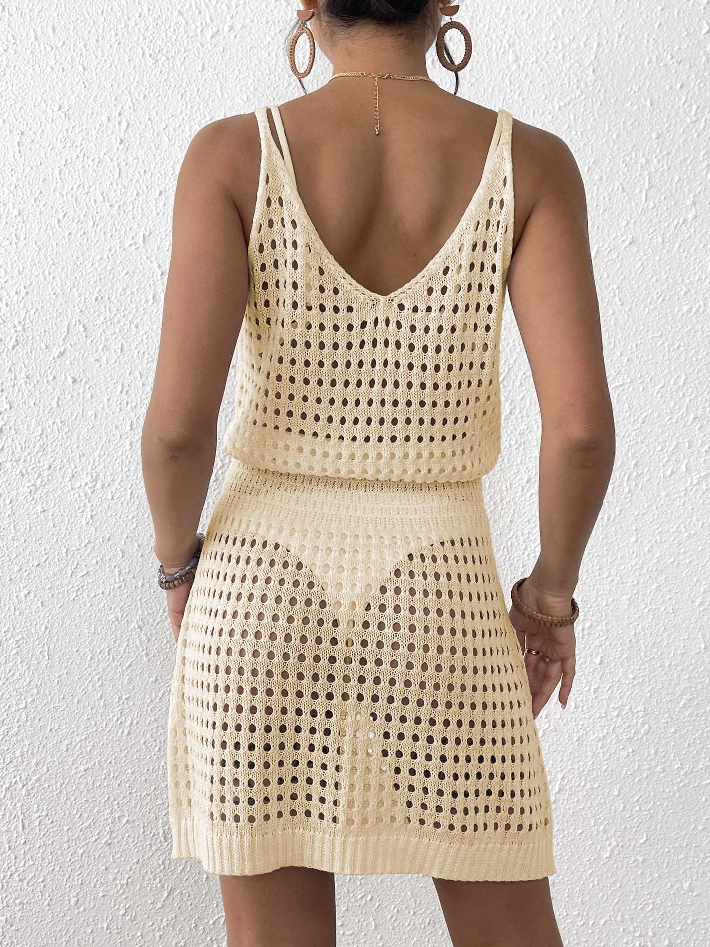 Crepe Fit & Flare Dress