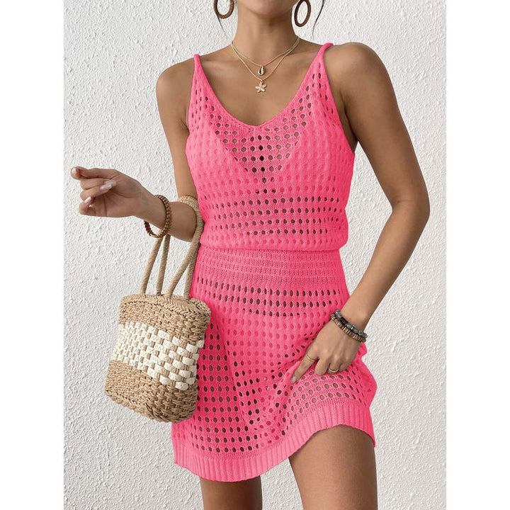 Crepe Fit & Flare Dress