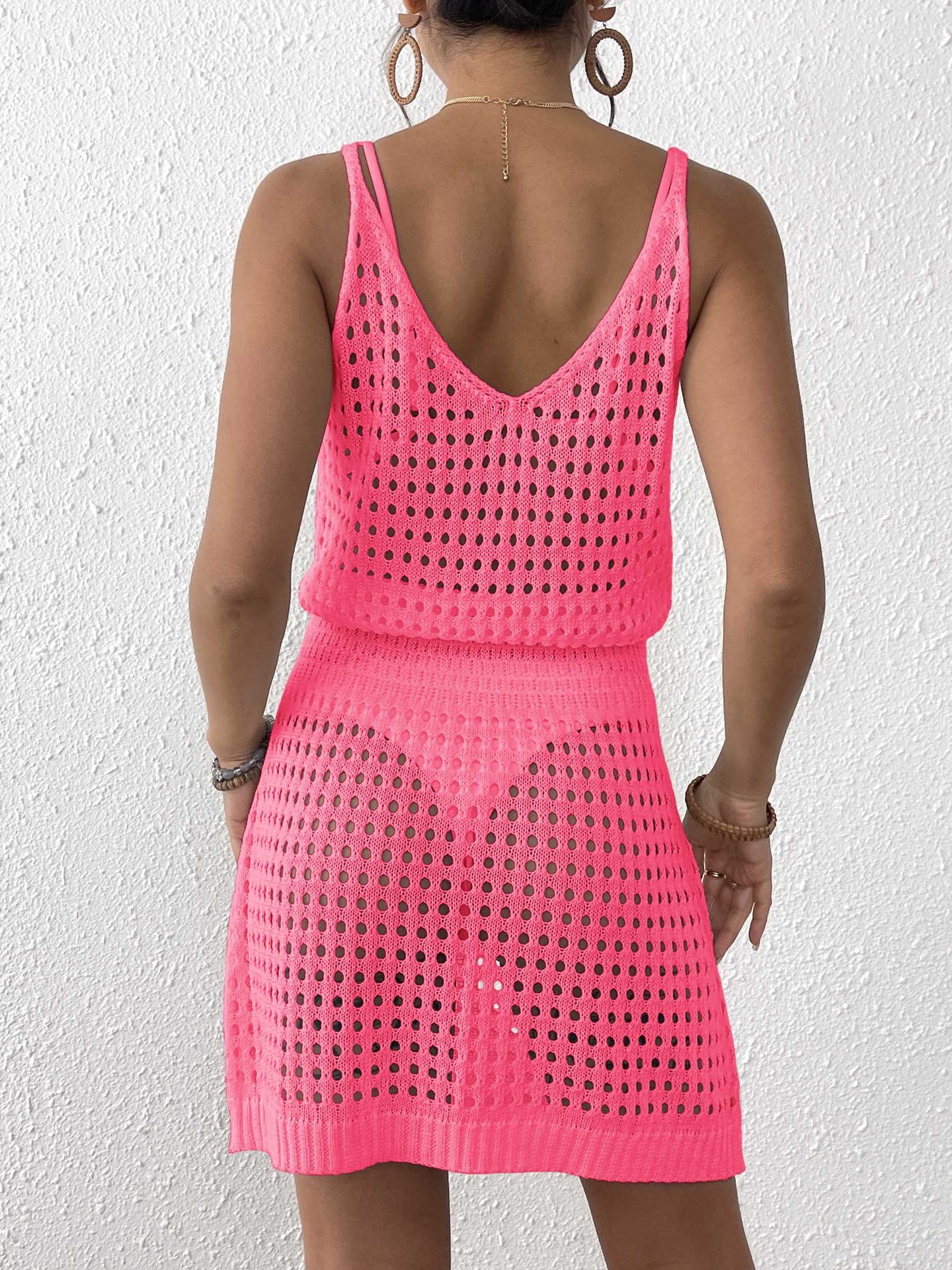 Crepe Fit & Flare Dress