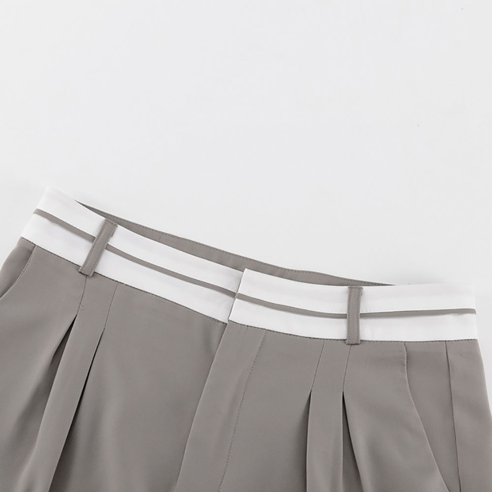 Women Loose Fit Easy Wash Trousers