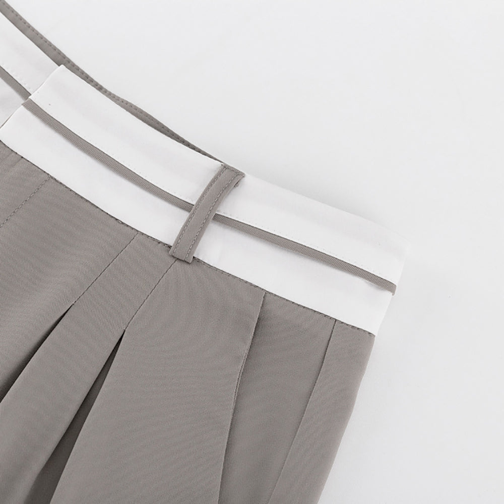 Women Loose Fit Easy Wash Trousers