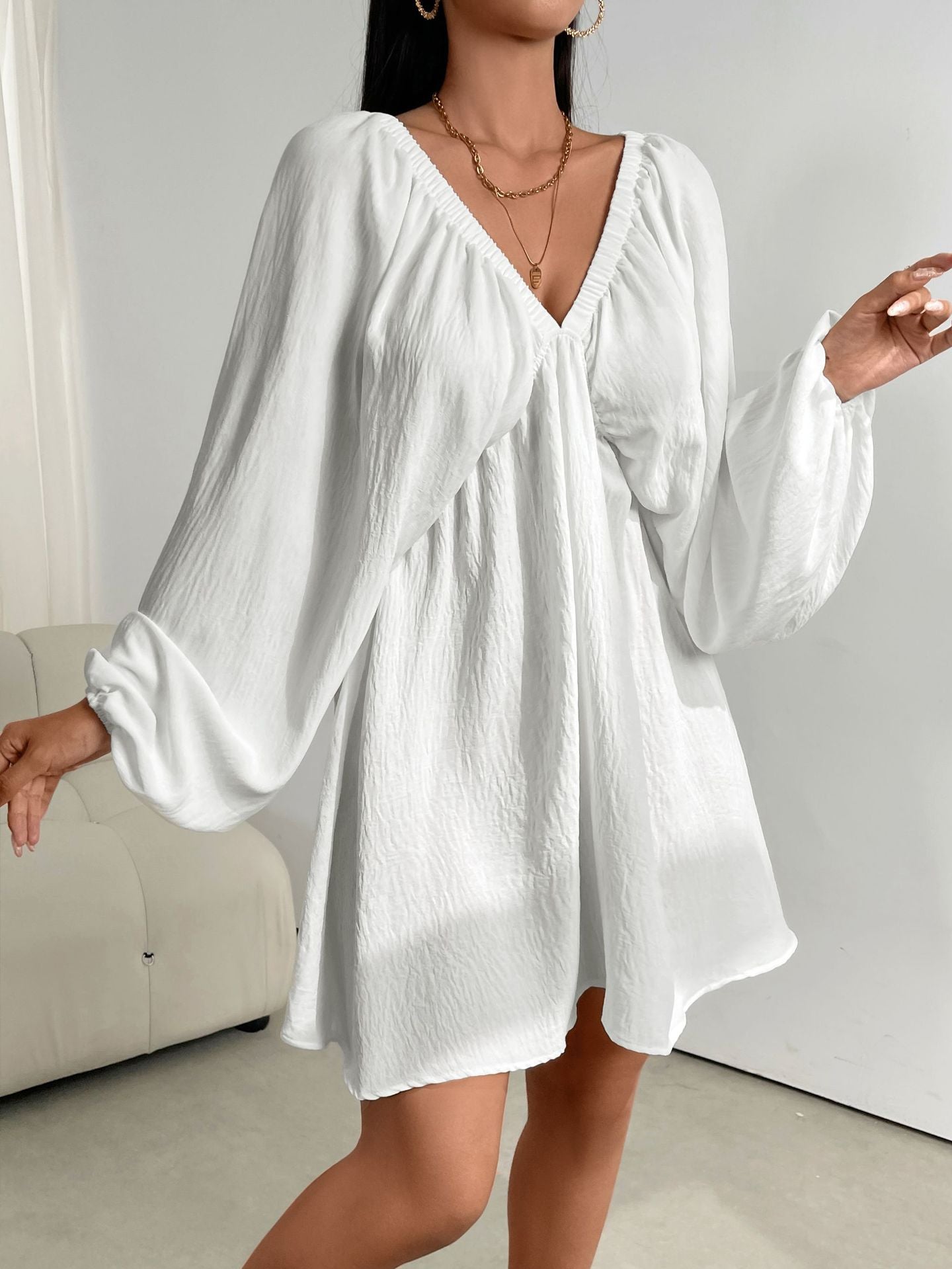 A-Line Mini Dress