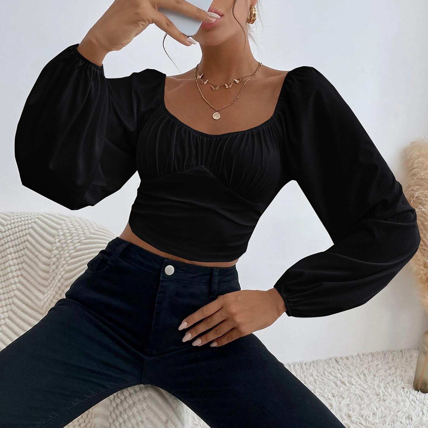Women Sweetheart Neck Tank Crop Top