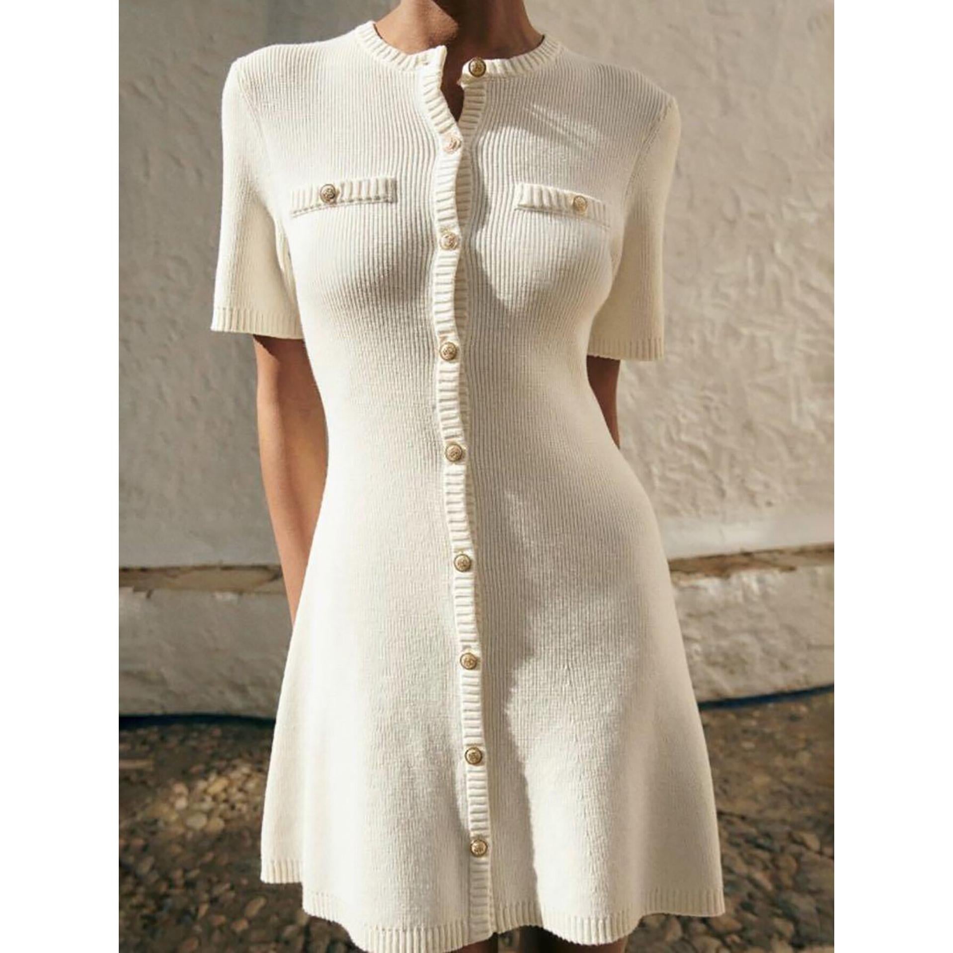 Ruffled Bodycon Dress