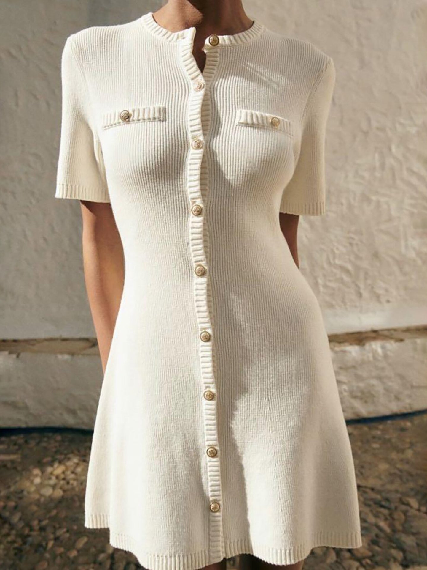 Ruffled Bodycon Dress