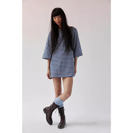 Striped T-shirt Mini Dress