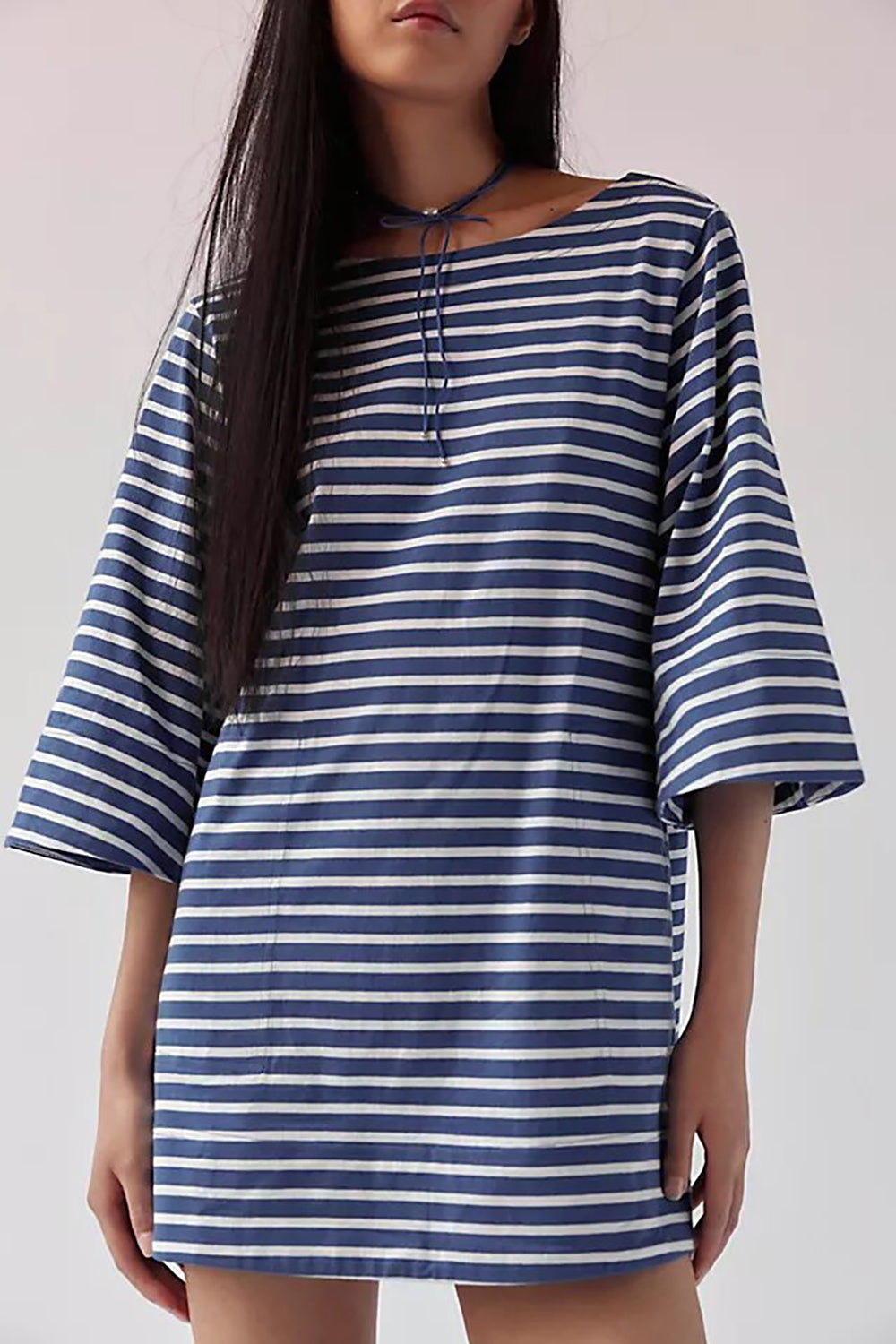 Striped T-shirt Mini Dress