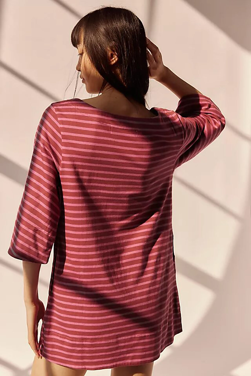 Striped T-shirt Mini Dress