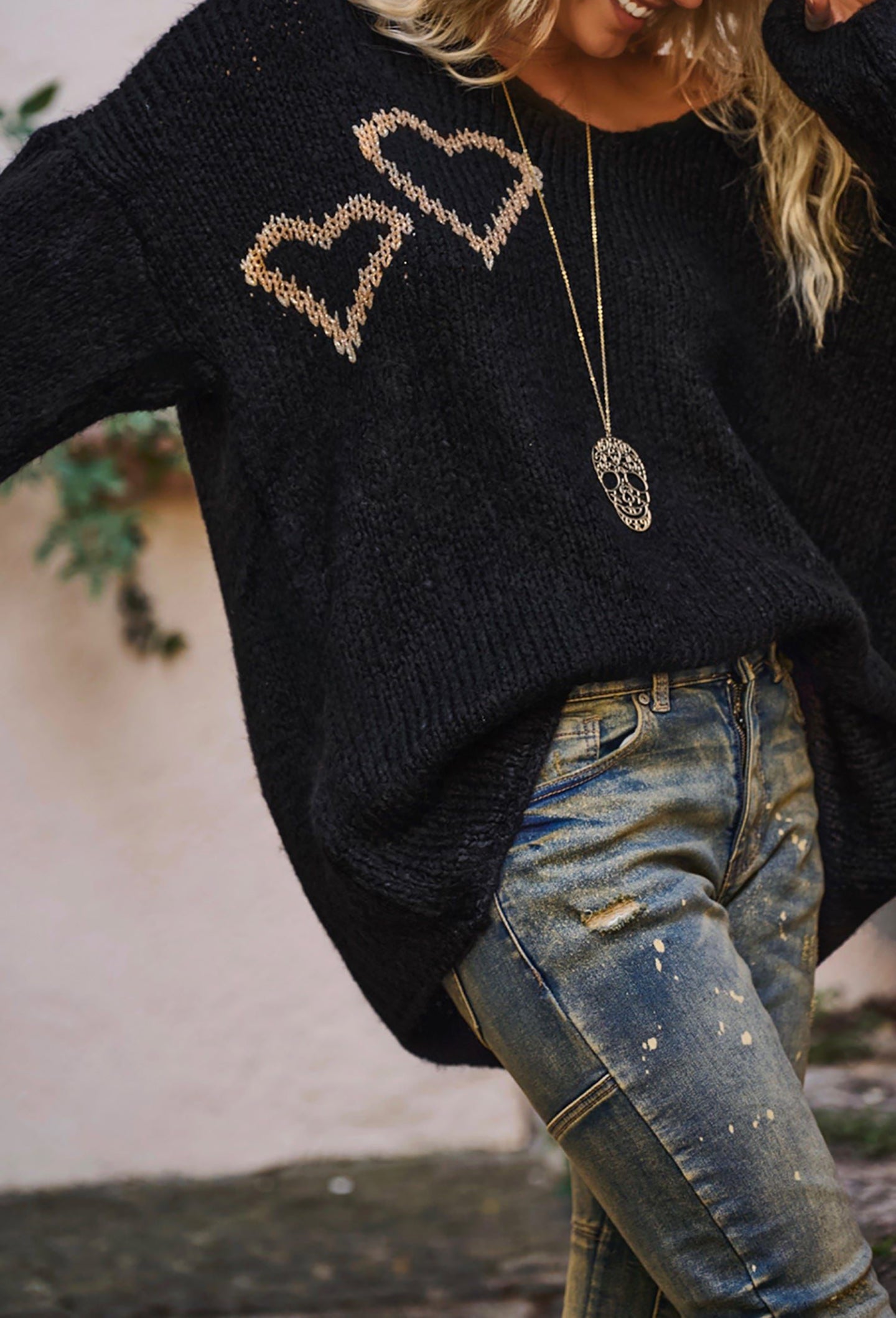 Women Ribbed Pullover