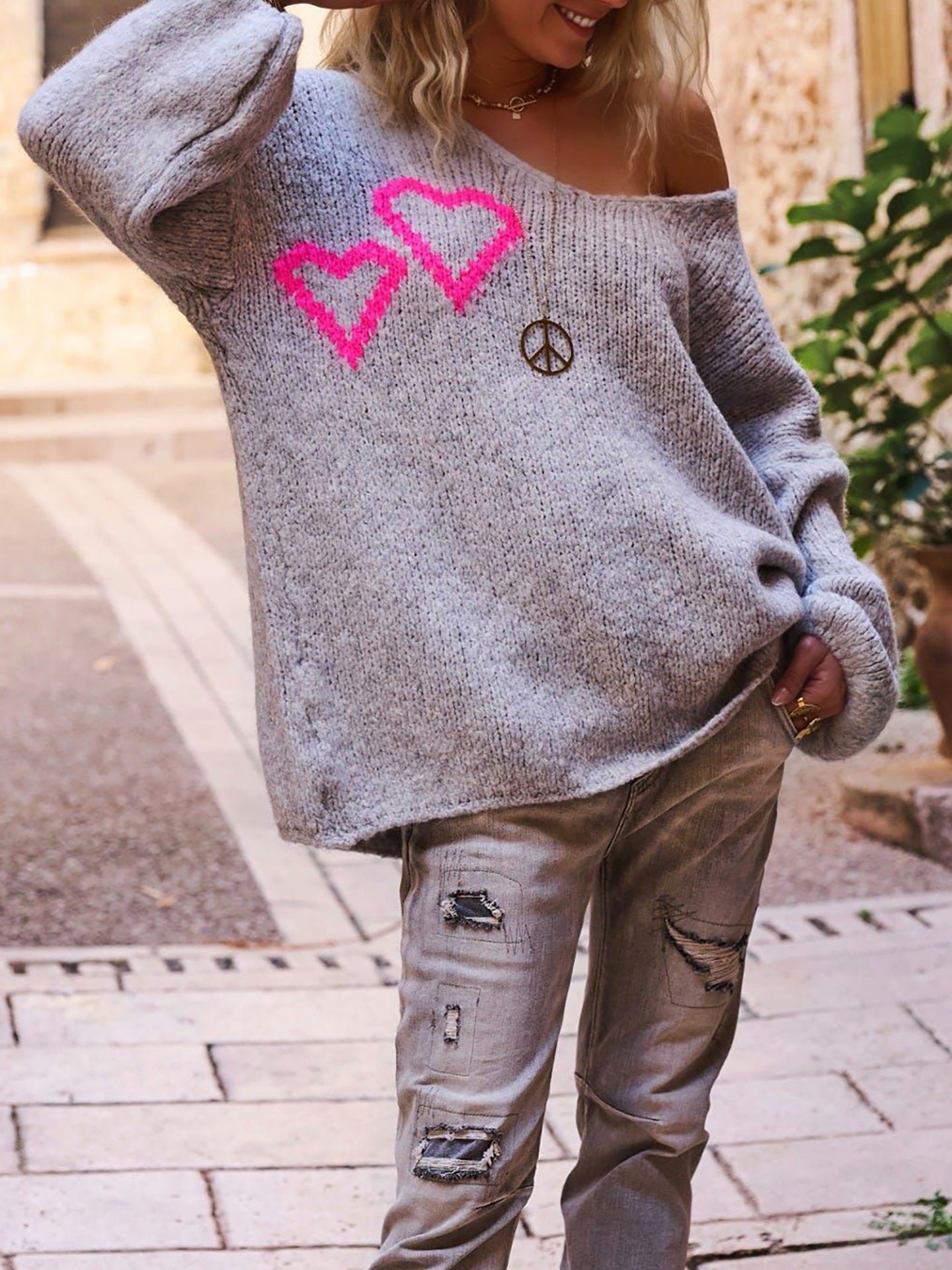 Women Ribbed Pullover